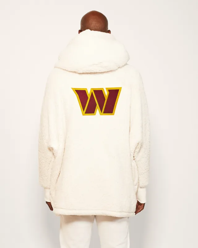 Washington Commanders Sherpa Lounger Jacket sold by Jill Martin