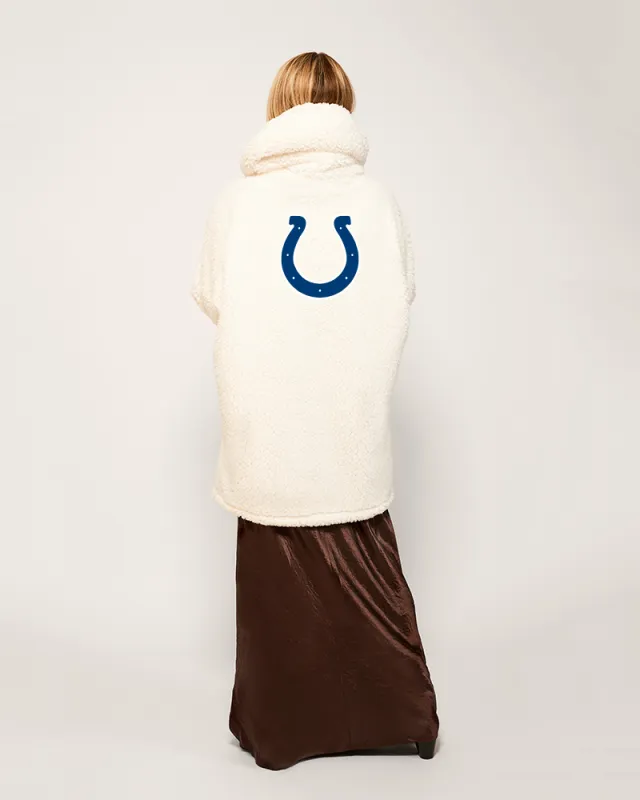 Indianapolis Colts Sherpa Lounger Jacket sold by Jill Martin