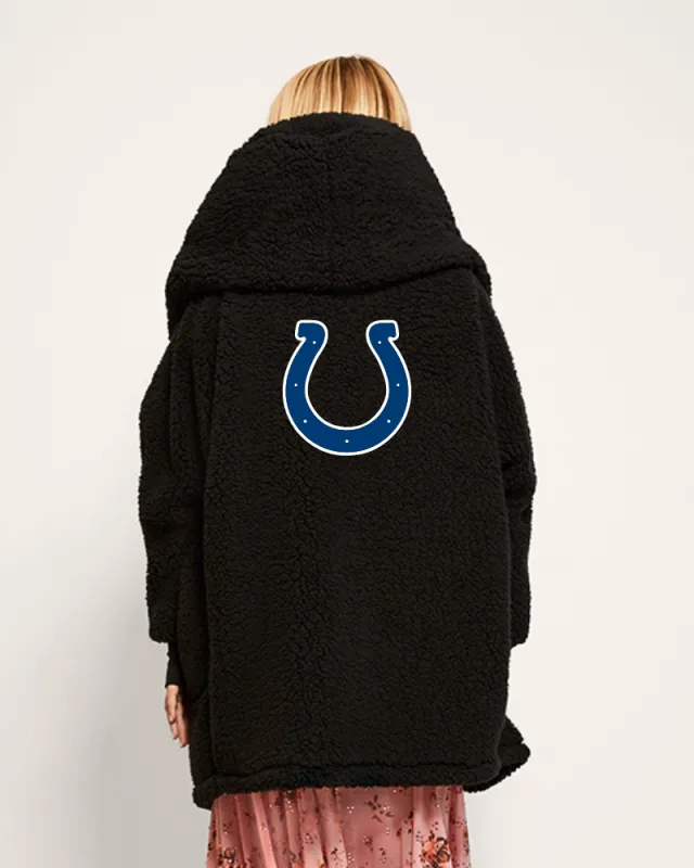 Indianapolis Colts Sherpa Lounger Jacket sold by Jill Martin