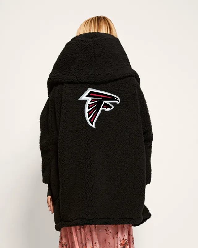 Atlanta Falcons Sherpa Lounger Jacket sold by Jill Martin