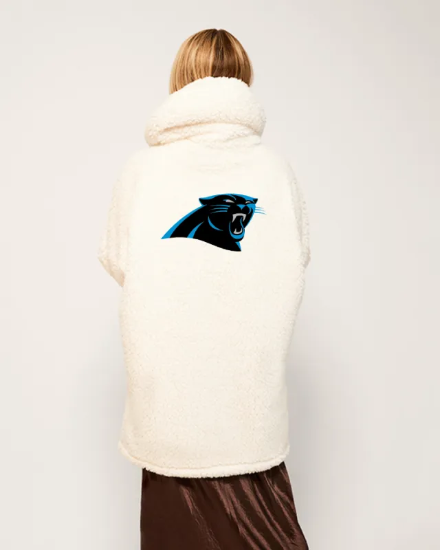 Carolina Panthers Sherpa Lounger Jacket sold by Jill Martin