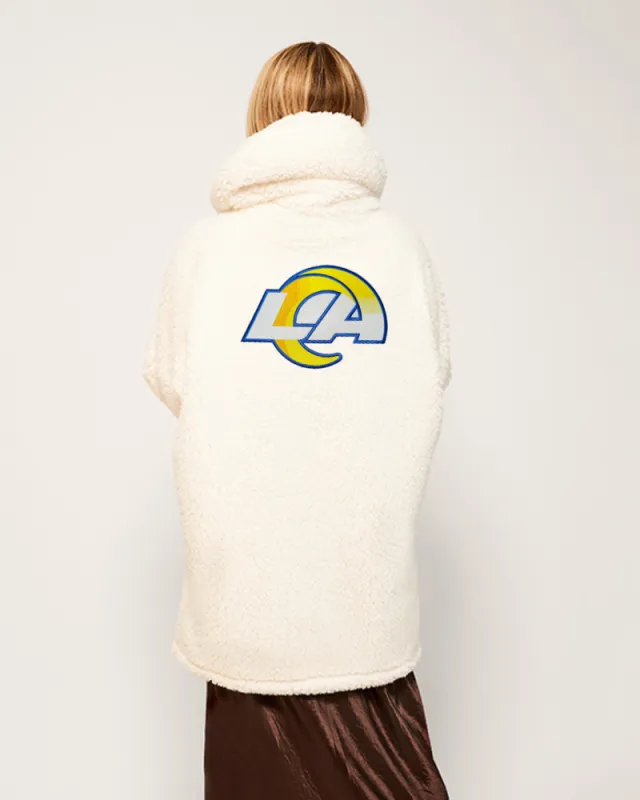 Los Angeles Rams Sherpa Lounger Jacket sold by Jill Martin
