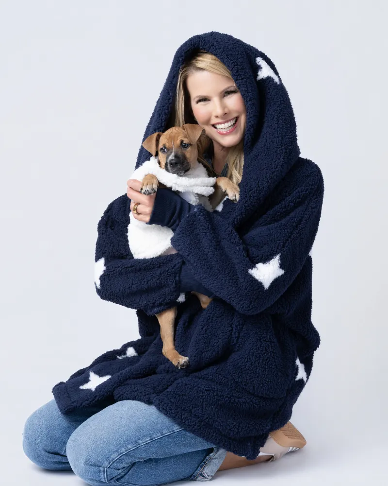 Seattle Seahawks Sherpa Pet Jacket sold by Jill Martin product image thumbnail 2