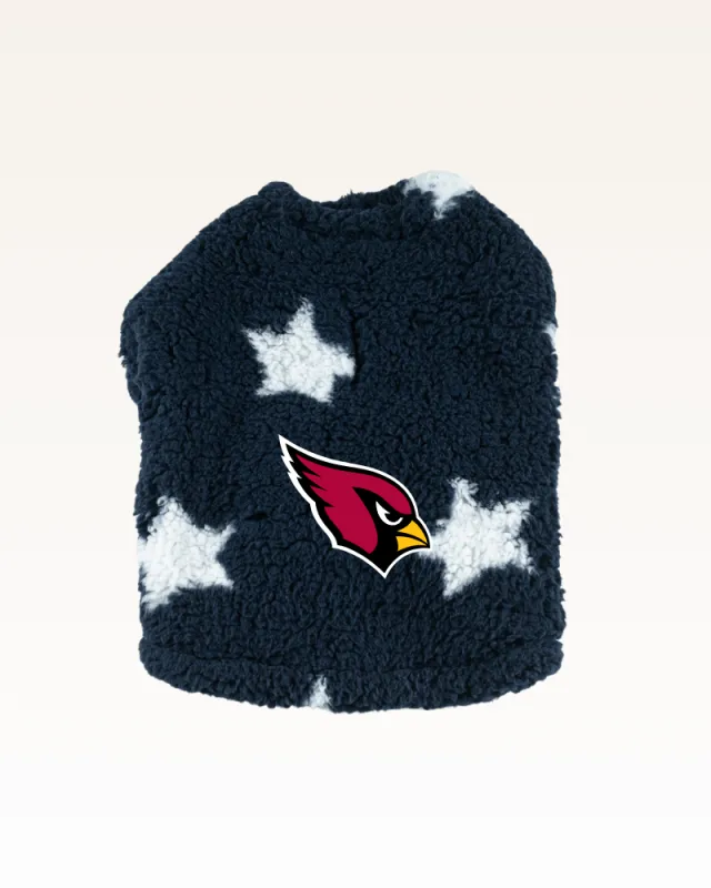 Arizona Cardinals Sherpa Pet Jacket sold by Jill Martin