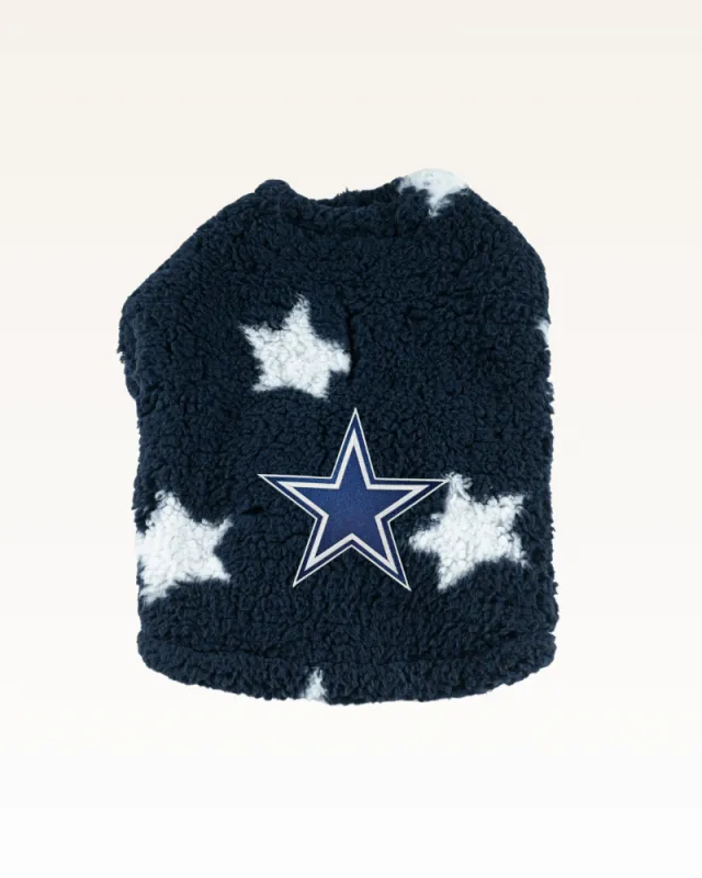 Dallas Cowboys Sherpa Pet Jacket sold by Jill Martin