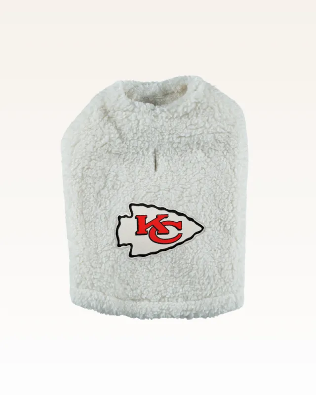 Kansas City Chiefs Sherpa Pet Jacket sold by Jill Martin