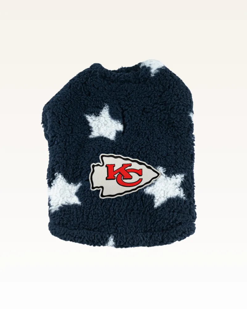 Kansas City Chiefs Sherpa Pet Jacket sold by Jill Martin