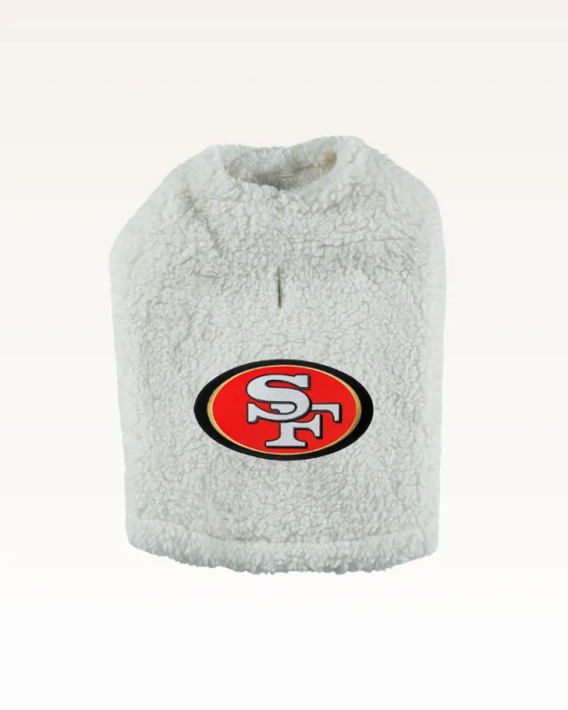 San Francisco 49ers Sherpa Pet Jacket sold by Jill Martin