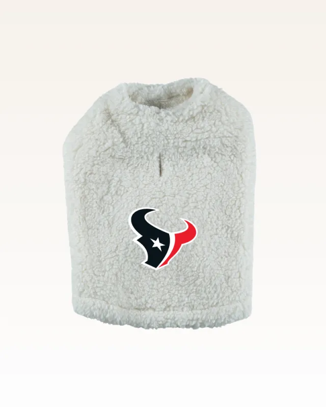 Houston Texans Sherpa Pet Jacket sold by Jill Martin