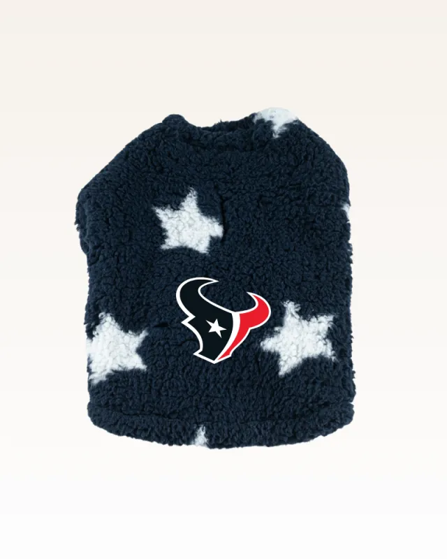 Houston Texans Sherpa Pet Jacket sold by Jill Martin