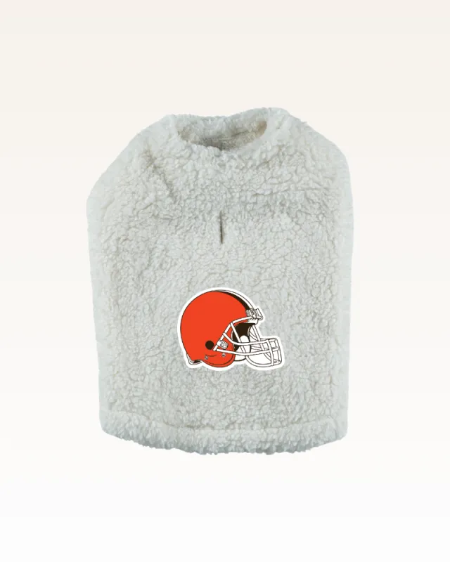 Cleveland Browns Sherpa Pet Jacket sold by Jill Martin