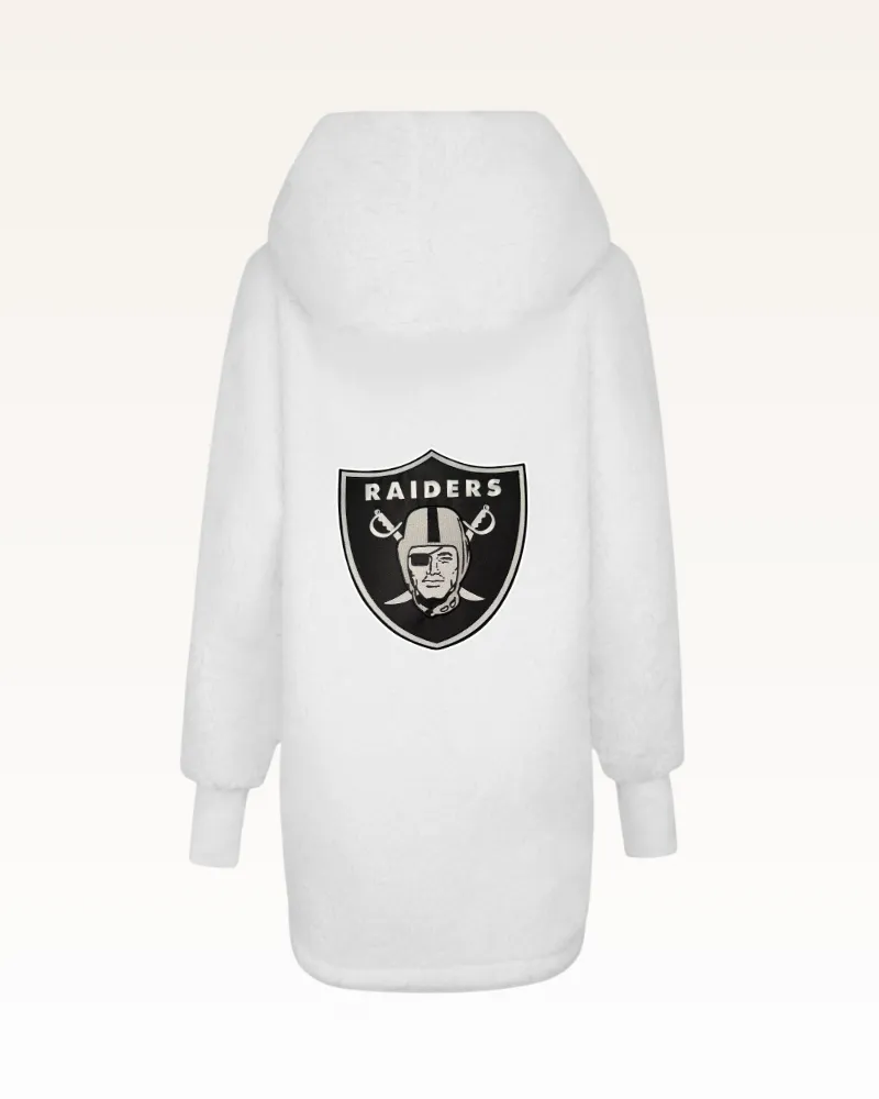 Las Vegas Raiders Sherpa Lounger Jacket sold by Jill Martin product image thumbnail 3