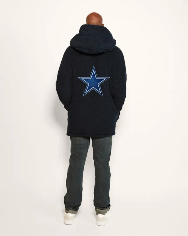Dallas Cowboys Sherpa Lounger Jacket sold by Jill Martin