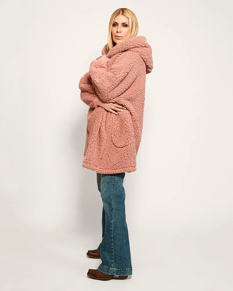 Beth's Furry Friends Angel Wings Sherpa Lounger Jacket sold by Jill Martin product image thumbnail 2