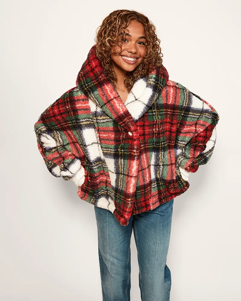 Buffalo Bills Cropped Sherpa Lounger Jacket sold by Jill Martin product image thumbnail 3