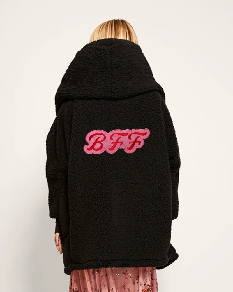 Beth's Furry Friends BFF Sherpa Lounger Jacket sold by Jill Martin