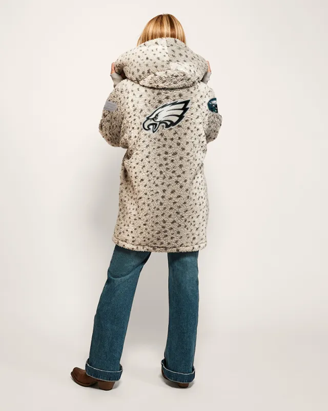 Philadelphia Eagles Remix Logo Sherpa Lounger Jacket sold by Jill Martin
