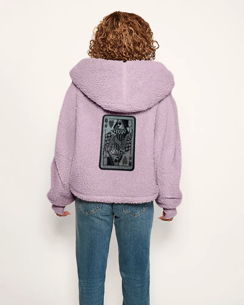 Bedazzled Queen of Hearts Cropped Lounger sold by Jill Martin