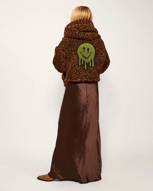 Bedazzled Melting Smiley Face Cropped Lounger sold by Jill Martin