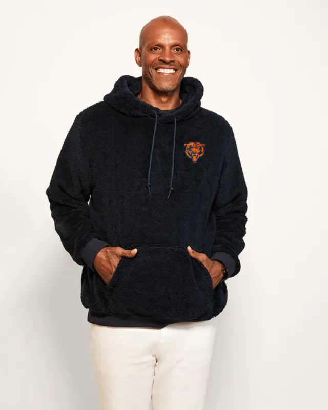 Chicago Bears Sherpa Hoodie sold by Jill Martin