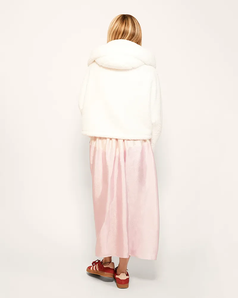 Classic Cropped Sherpa Lounger Jacket sold by Jill Martin product image thumbnail 5
