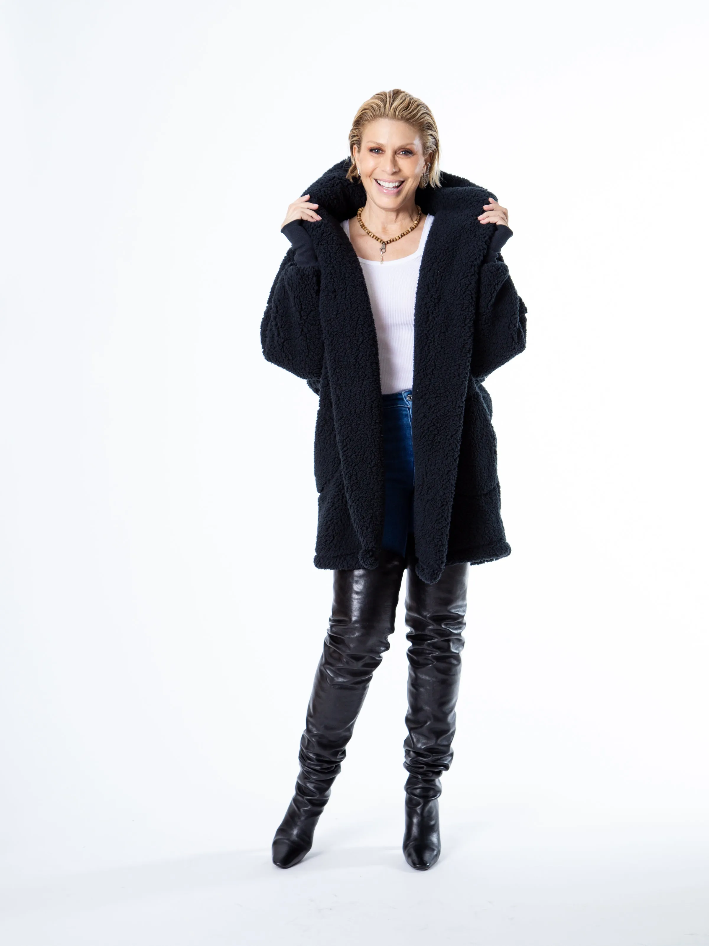 Yellowstone Sherpa Lounger Jacket sold by Jill Martin product image thumbnail 2