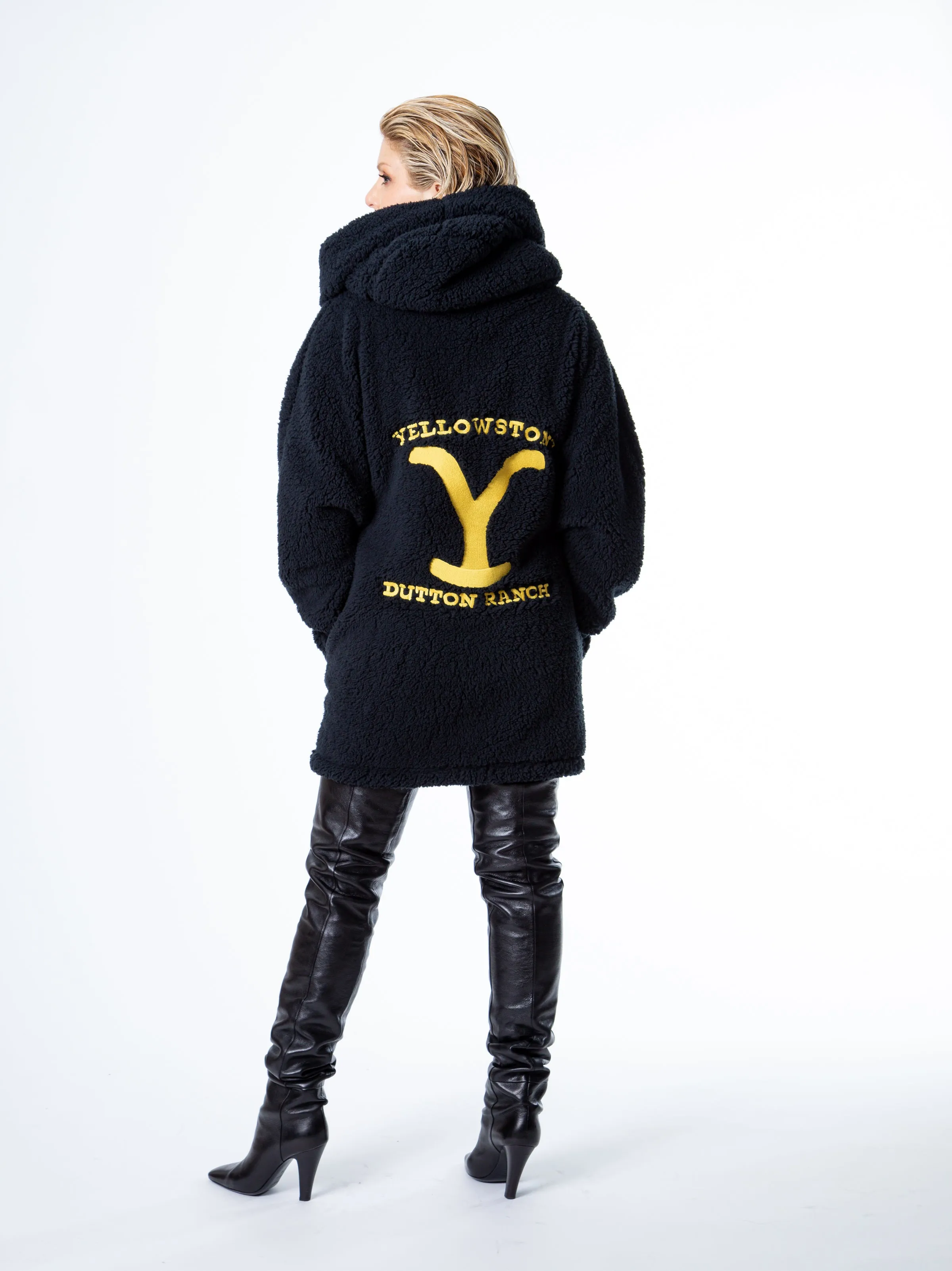 Yellowstone Sherpa Lounger Jacket sold by Jill Martin