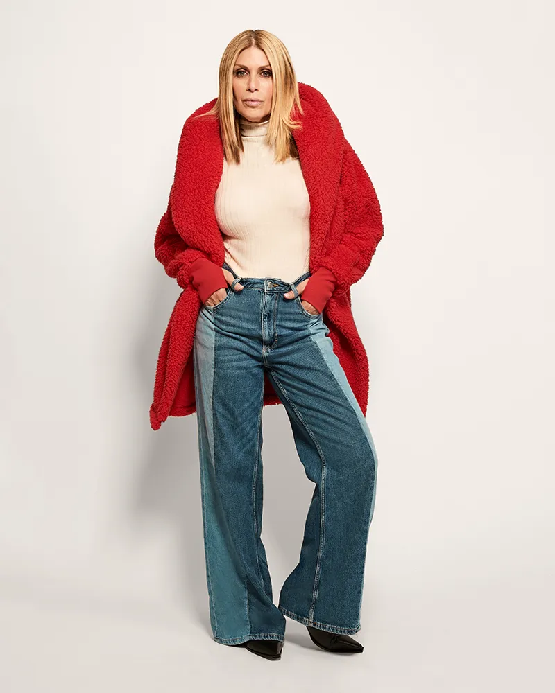 By Jill Martin x Lorna Luft "There's No Place Like Home" Classic Lounger - Red sold by Jill Martin product image thumbnail 3