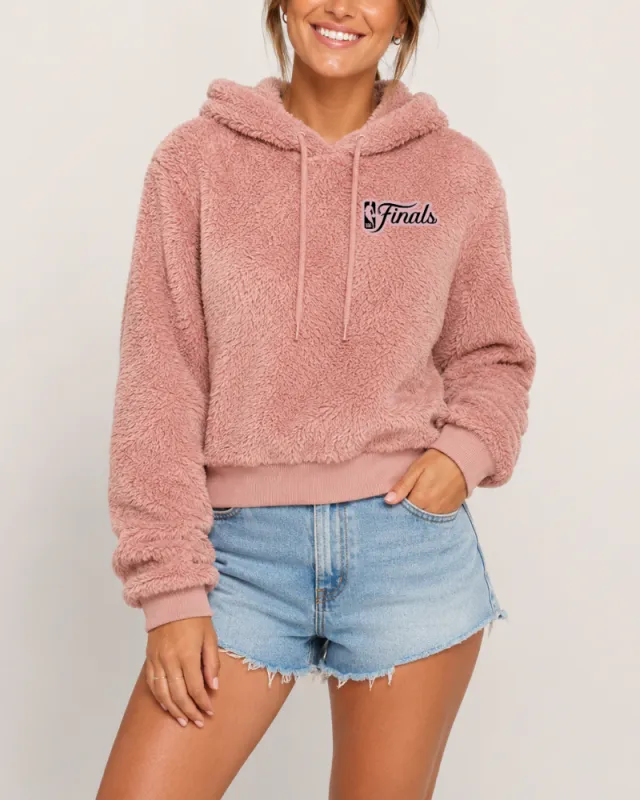 2026 NBA Finals Cropped Blanket Hoodie made by Jill Martin