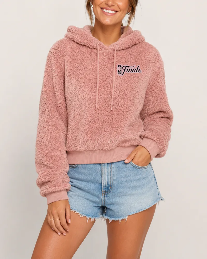 2026 NBA Finals Cropped Blanket Hoodie sold by Jill Martin