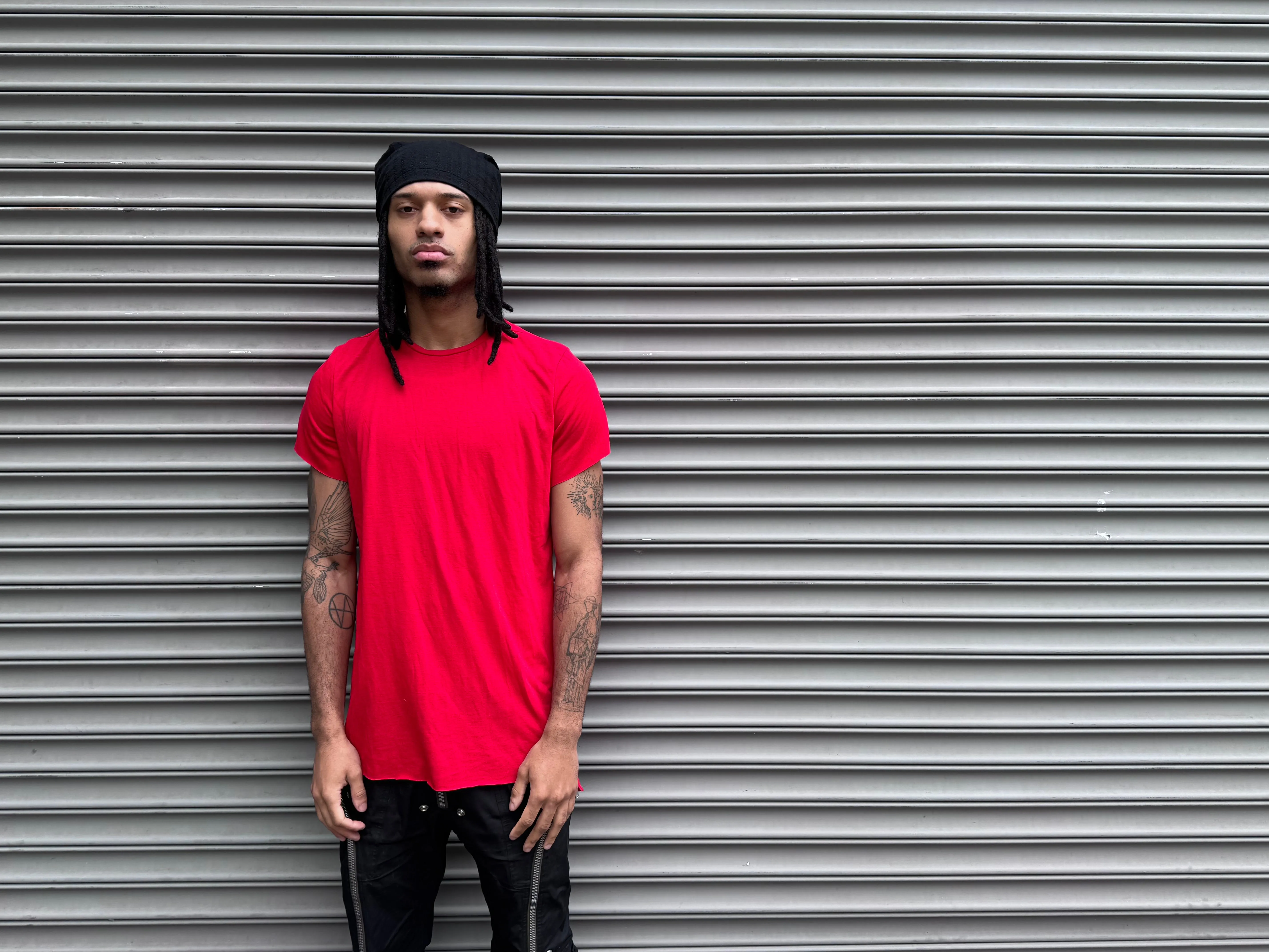 ZBT JAMAICA || SHORT SLEEVE FAULTED SHOULDER || RED sold by zam barrett product image thumbnail 5