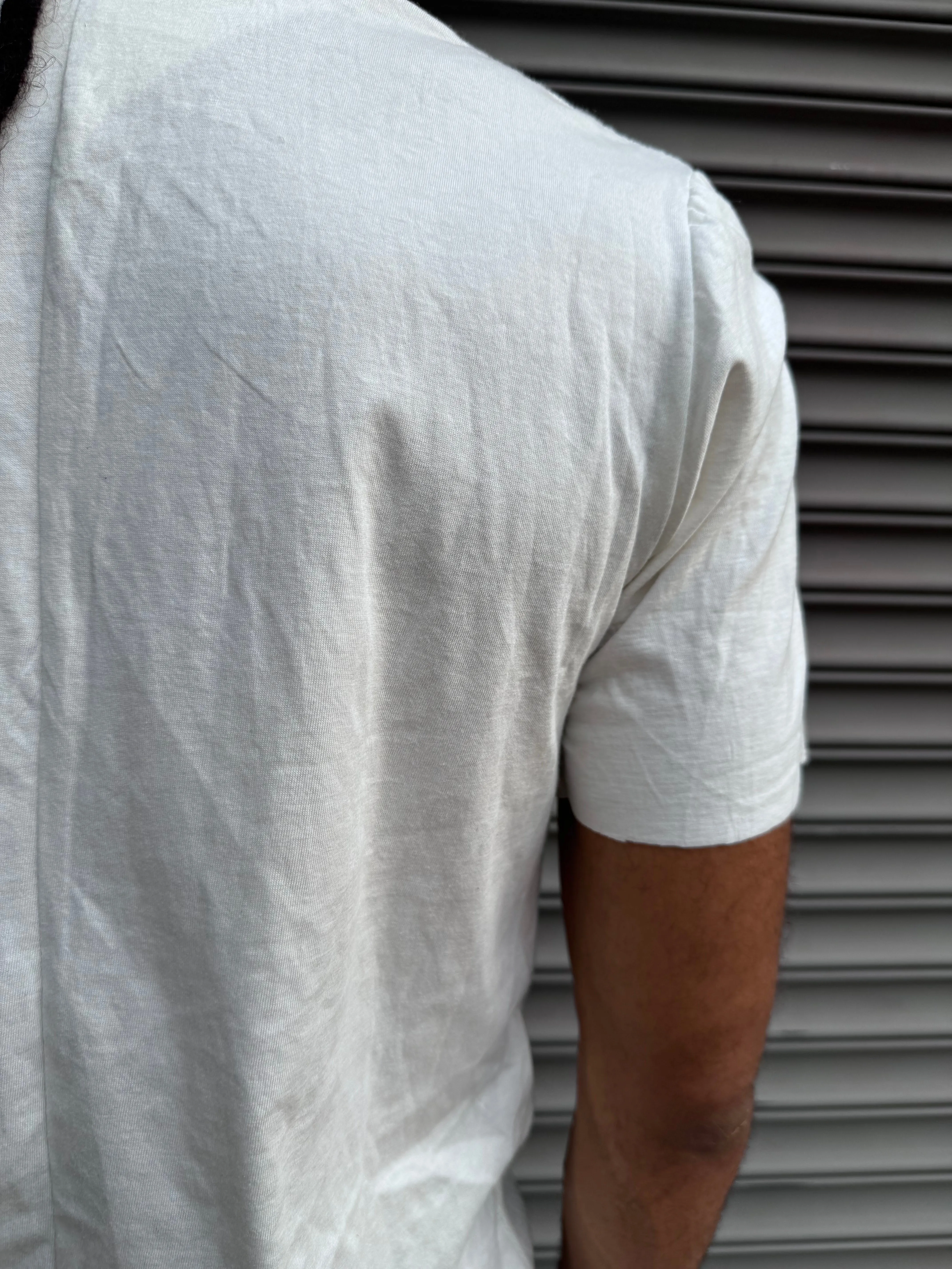 ZBT JAMAICA || SHORT SLEEVE ECHADH || JACQUARD/OFFWHITE sold by zam barrett product image thumbnail 4