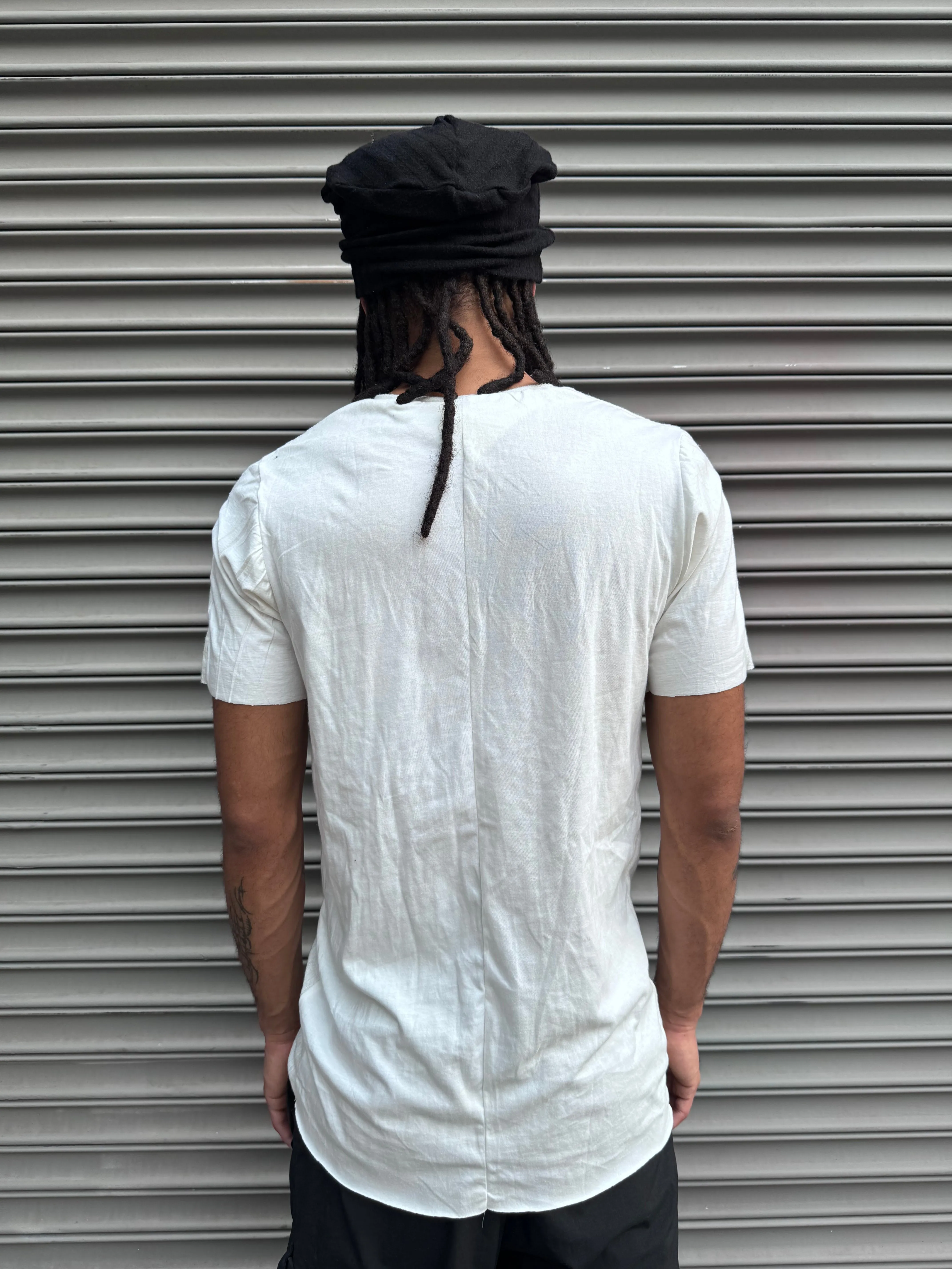 ZBT JAMAICA || SHORT SLEEVE ECHADH || JACQUARD/OFFWHITE sold by zam barrett product image thumbnail 3