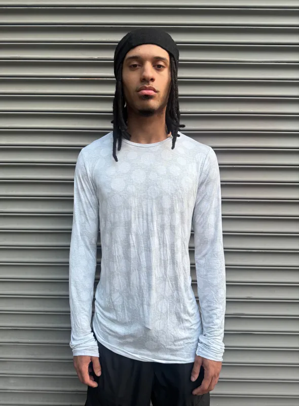 ZBT JAMAICA || PRIMORDIAL LONG SLEEVE || FAINT DOTS sold by zam barrett