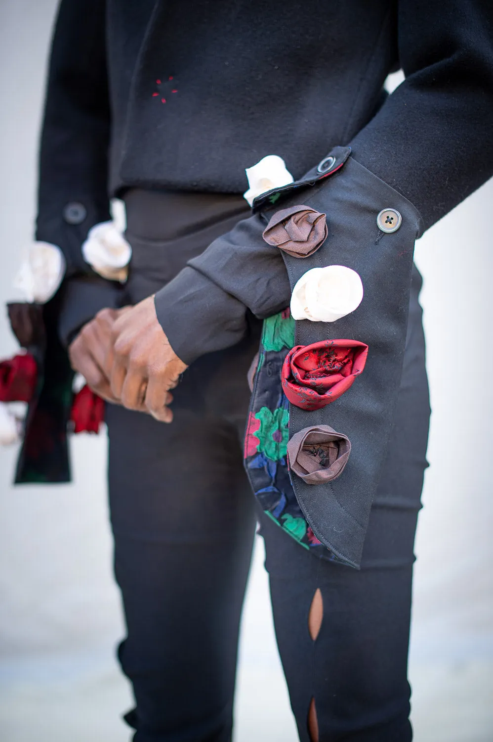 FW24 || SHAWL COLLAR GRACE HEART BLAZER || CASHMERE sold by zam barrett product image thumbnail 4