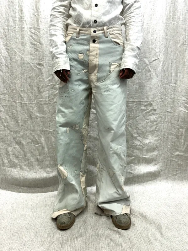 FW24 || MOONSTAR GODDE JEANS || WHITE sold by zam barrett