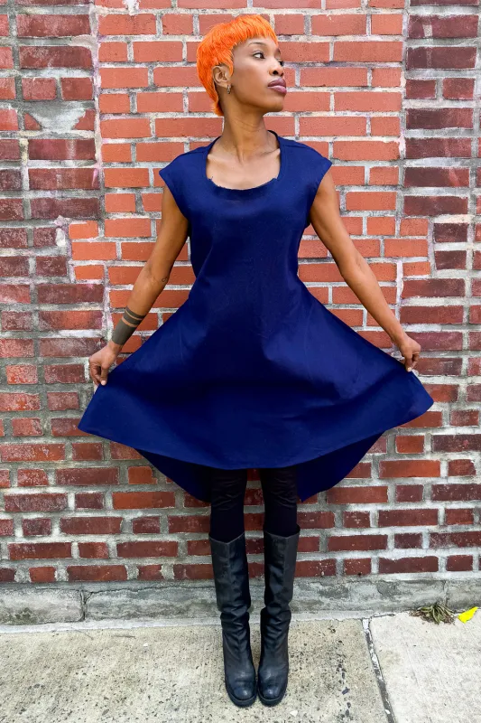 SS24 || LIGHTWEIGHT PICNIC DRESS || INK sold by zam barrett