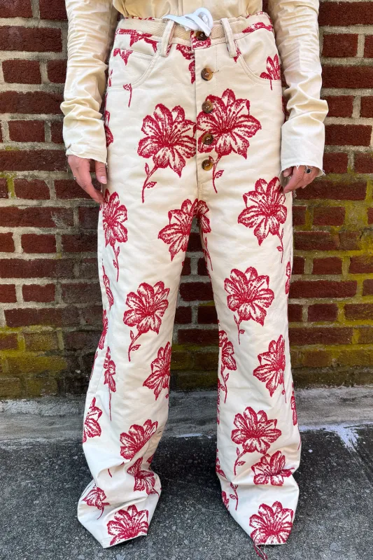 SS24 || GODDESSE JEANS || FLORAL sold by zam barrett