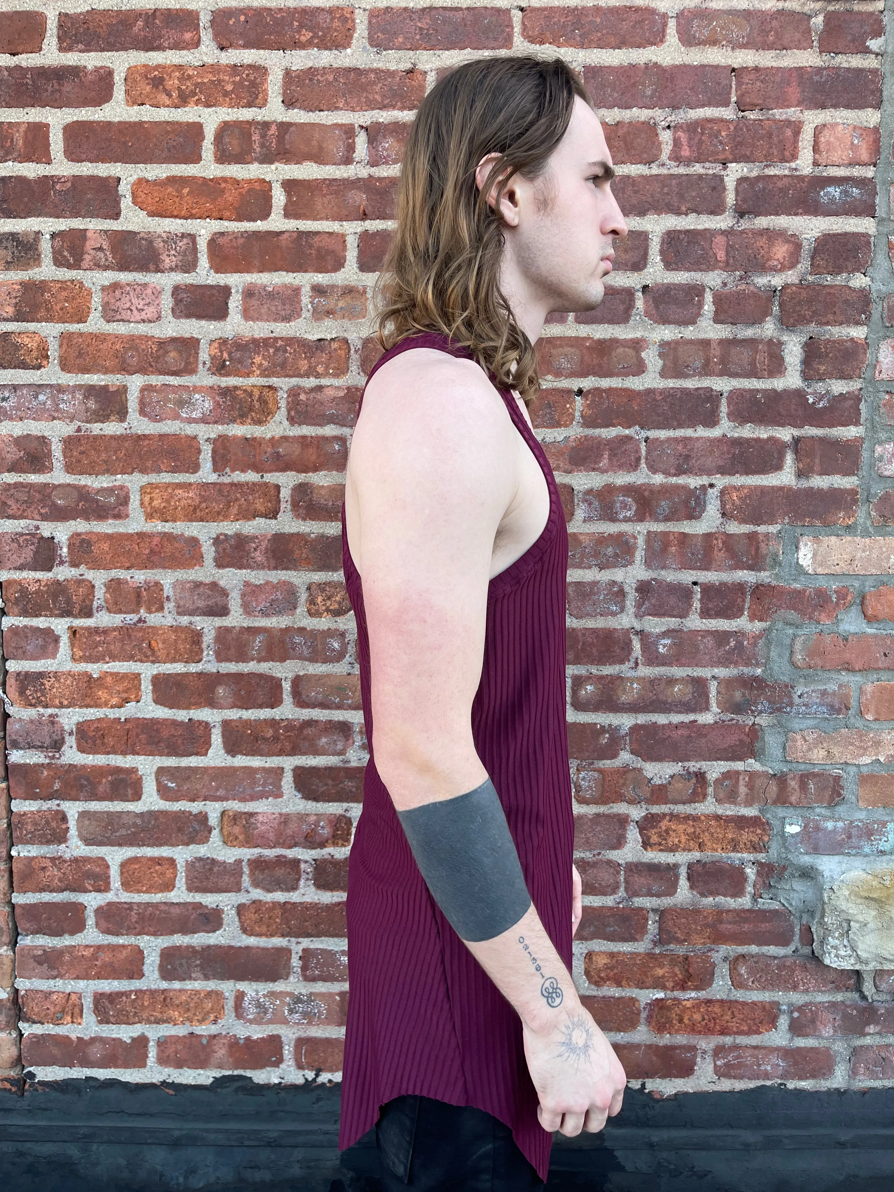 ZBT FW || A TANK || MAROON sold by zam barrett product image thumbnail 2