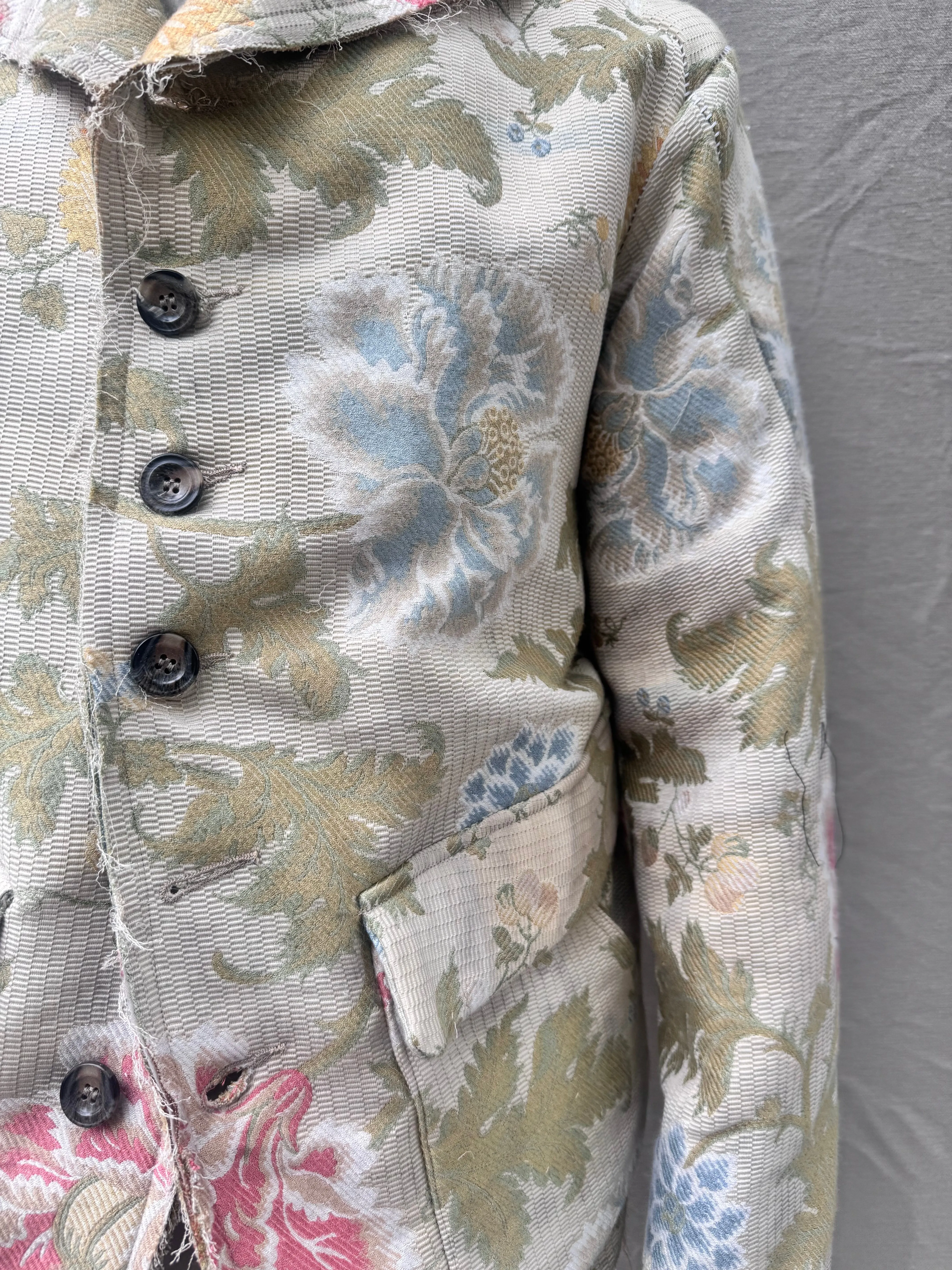 FW25 || PROTOLOGICAL ARCHETYPE TYLER BLAZER || COTTON + SILK BROCADE sold by zam barrett product image thumbnail 4