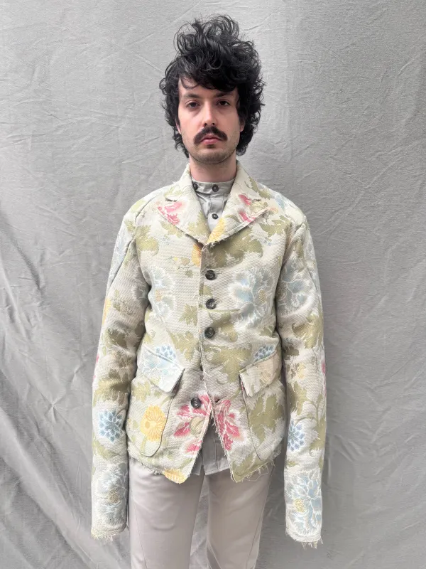 FW25 || PROTOLOGICAL ARCHETYPE TYLER BLAZER || COTTON + SILK BROCADE made by zam barrett
