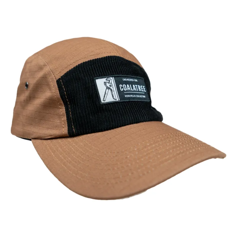 Workwear Five-Panel Hat Tan sold by Coalatree