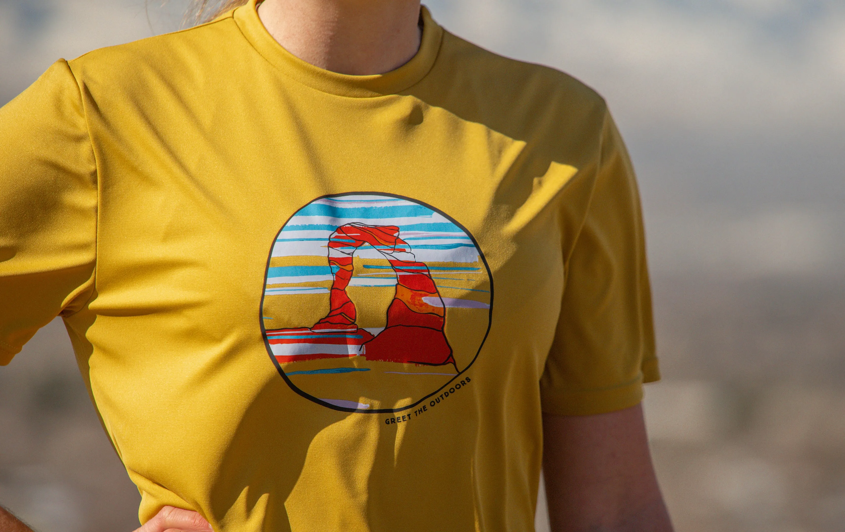 ARCH QUICK DRY TEE sold by Coalatree product image thumbnail 3