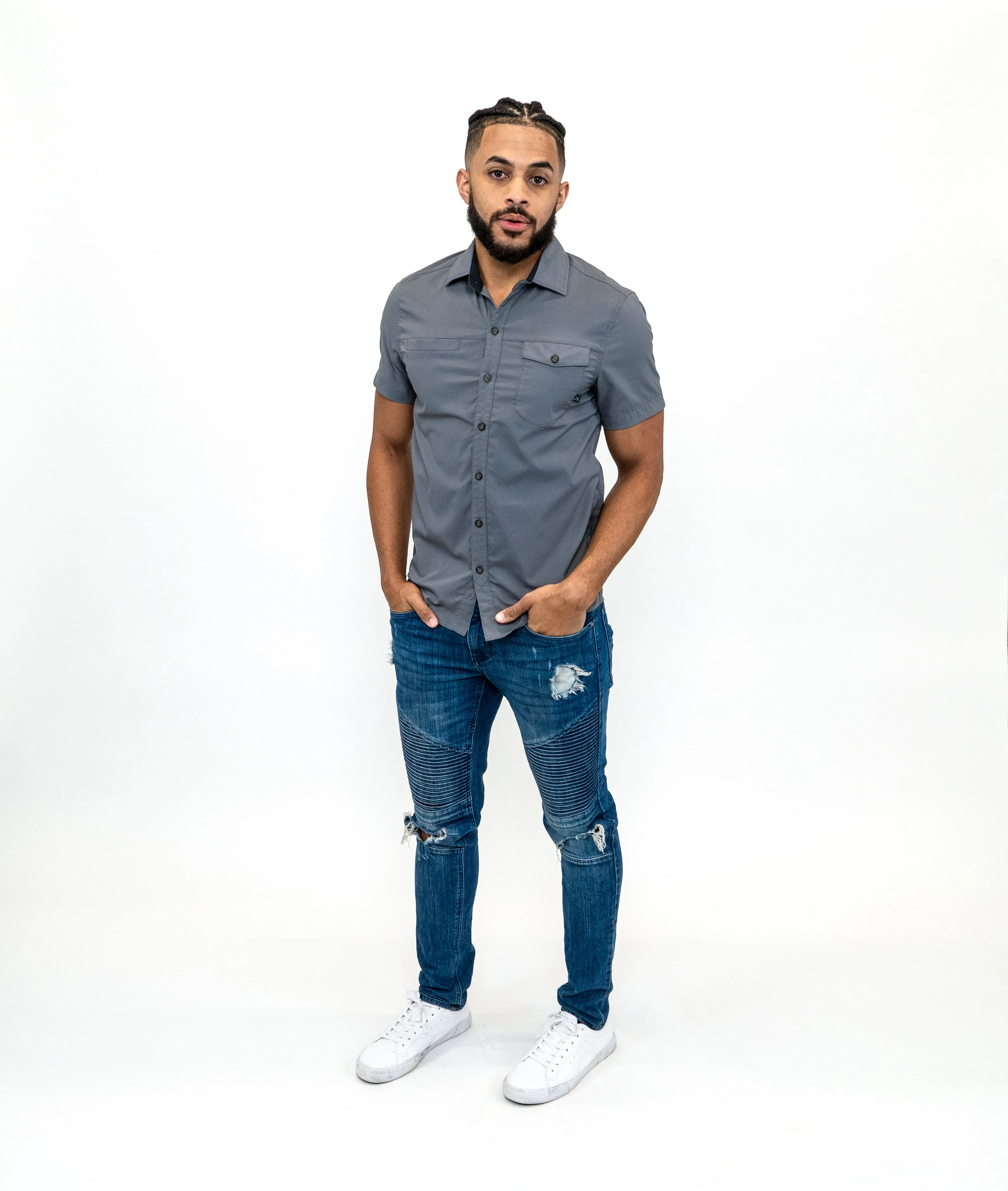 MENS SWITCHBACK SHIRT sold by Coalatree product image thumbnail 4