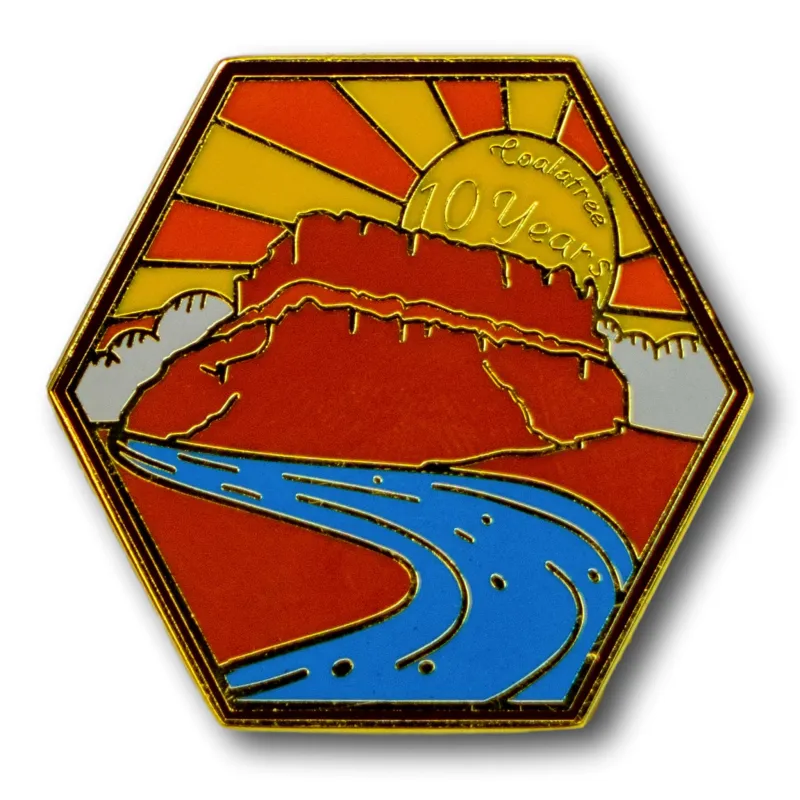 10 YEAR LIMITED EDITION LAPEL PIN sold by Coalatree