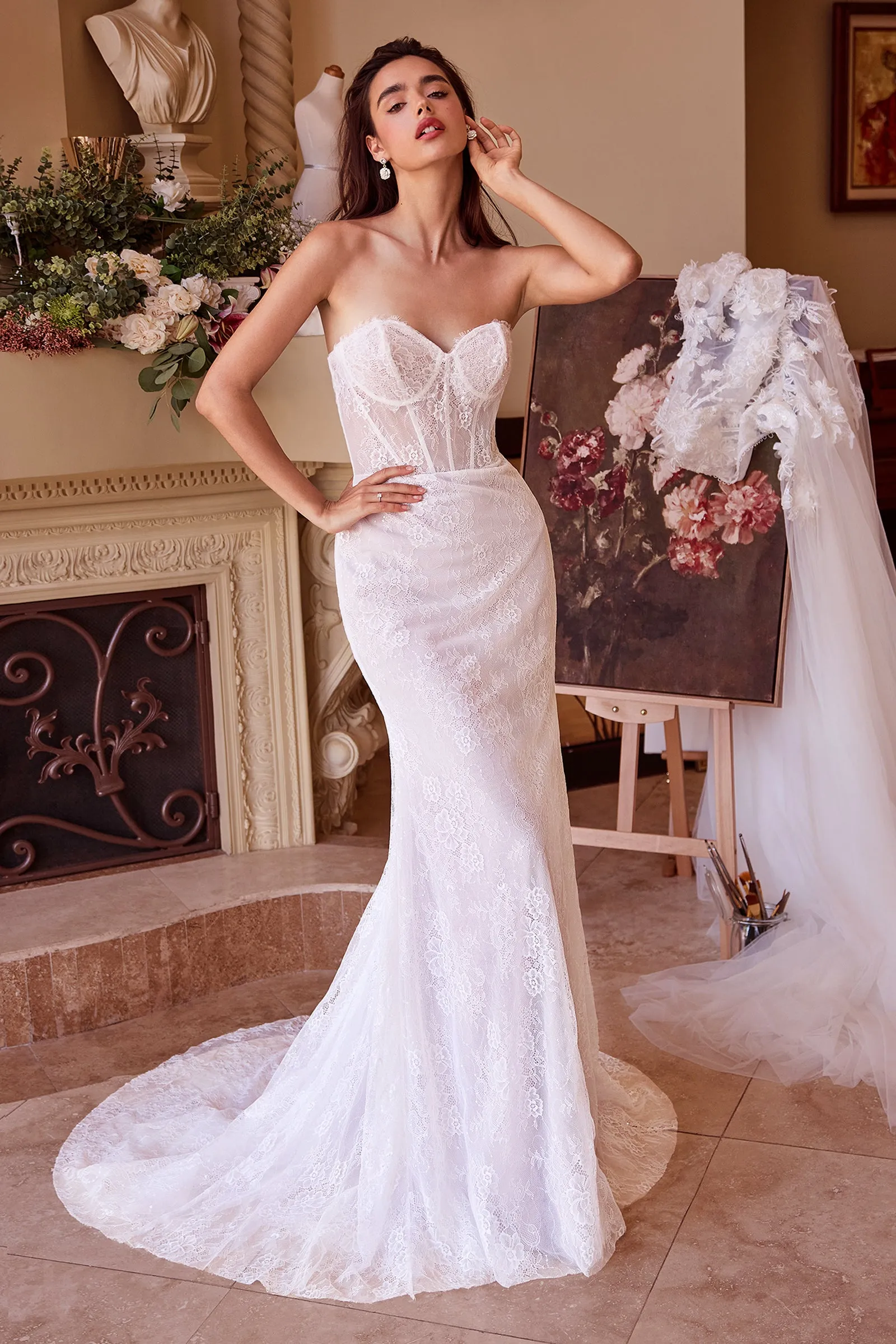 ANDREA & LEO WL040 Two Looks In One Wedding Gown sold by The Gown Galleria product image thumbnail 3
