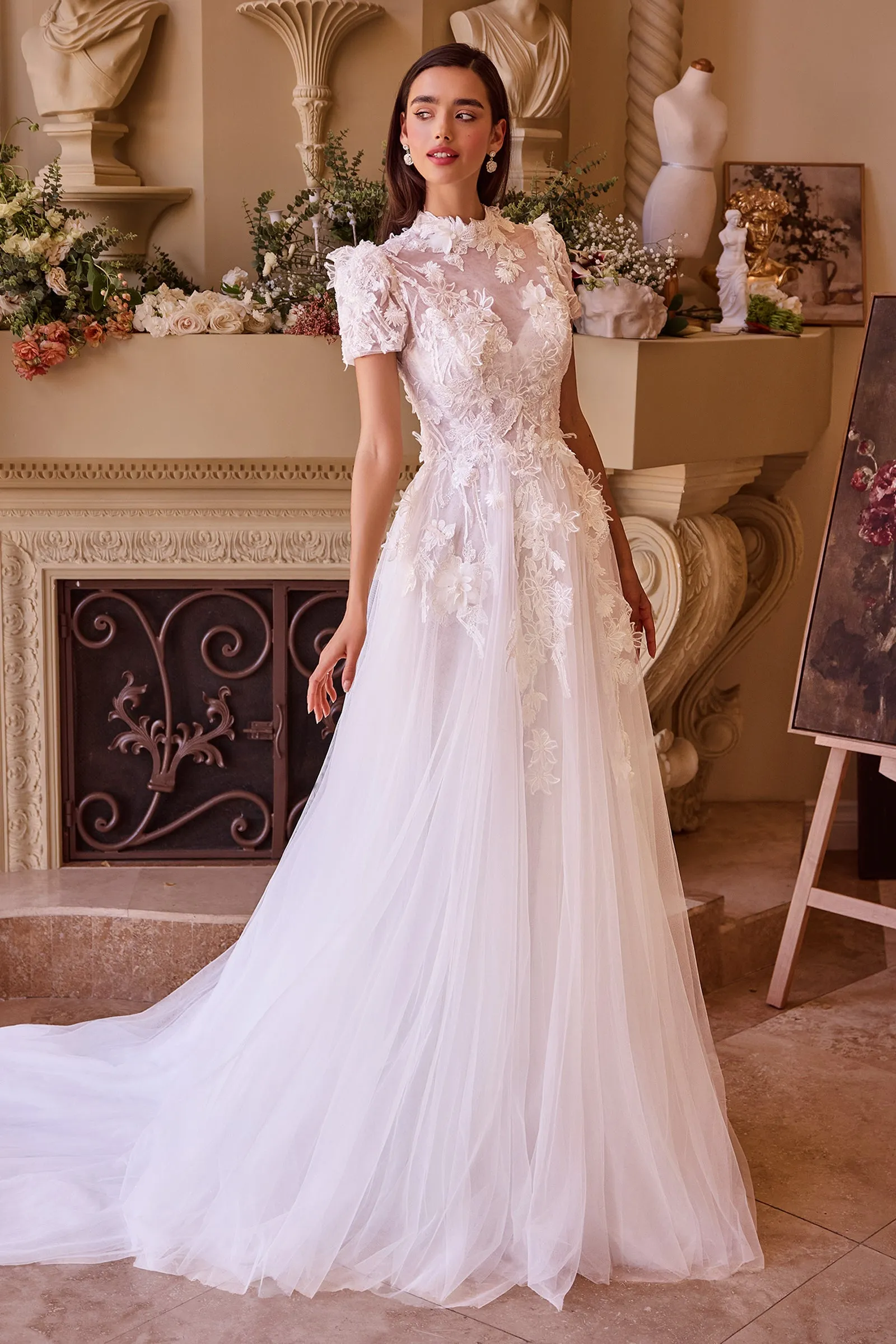 ANDREA & LEO WL040 Two Looks In One Wedding Gown sold by The Gown Galleria