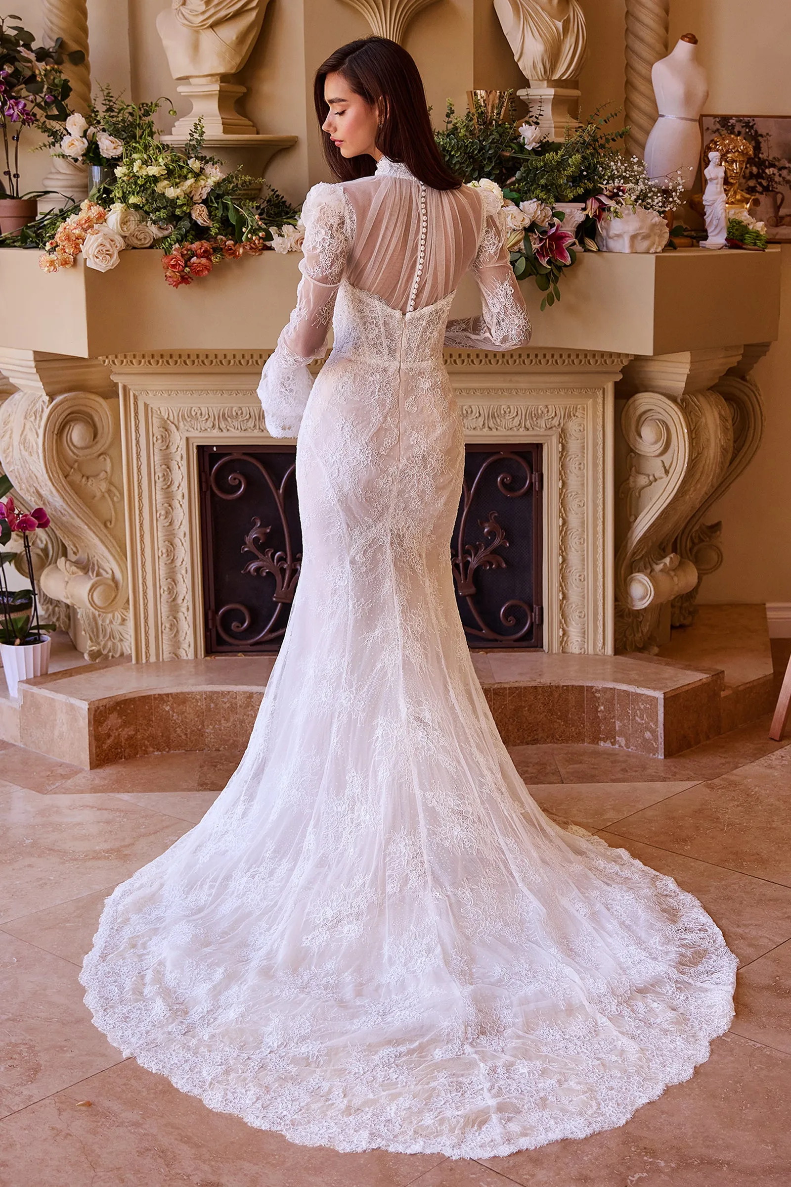 ANDREA & LEO WL042 Versitile Fitted Lace Bridal Gown sold by The Gown Galleria product image thumbnail 2