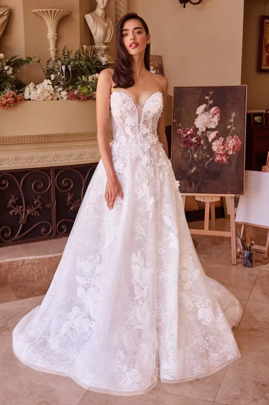 ANDREA & LEO WL034 Lace Wedding Ball Gown sold by The Gown Galleria