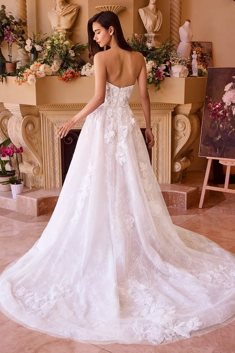 ANDREA & LEO WL034 Lace Wedding Ball Gown sold by The Gown Galleria product image thumbnail 2